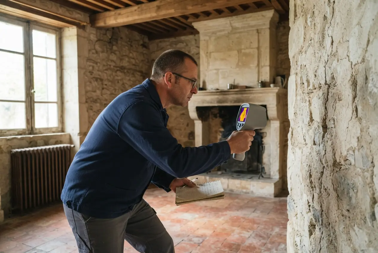 Bilan thermique réalisé chez un habitant d'Istres