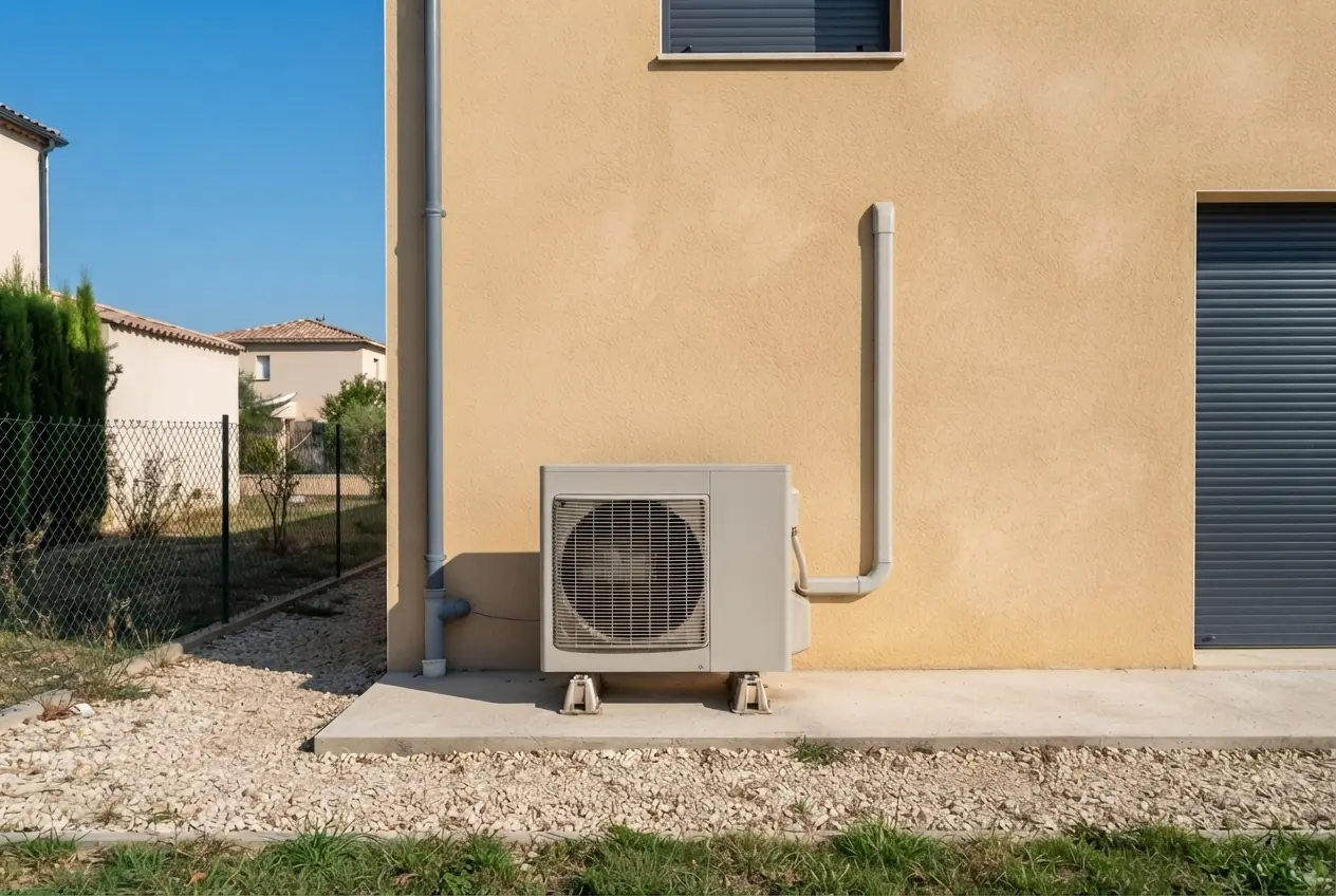Nouvelle pompe à chaleur dimensionnée après bilan thermique à Salon-de-Provence