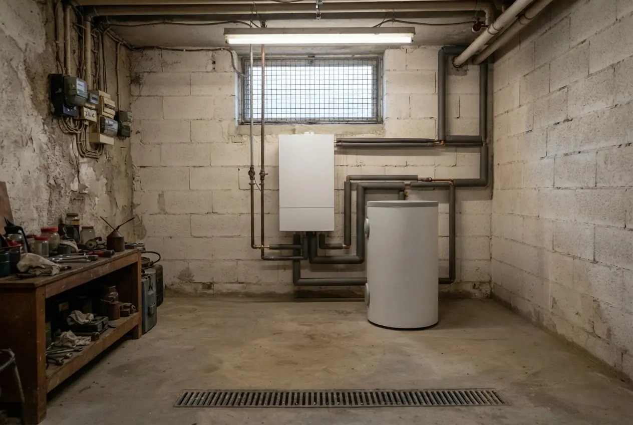 Pompe à chaleur air-eau installée dans un pavillon à Fos-sur-Mer